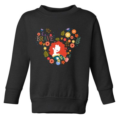 Princessbrave Movie Mouse Head Merida Brave Toddler Sweatshirt