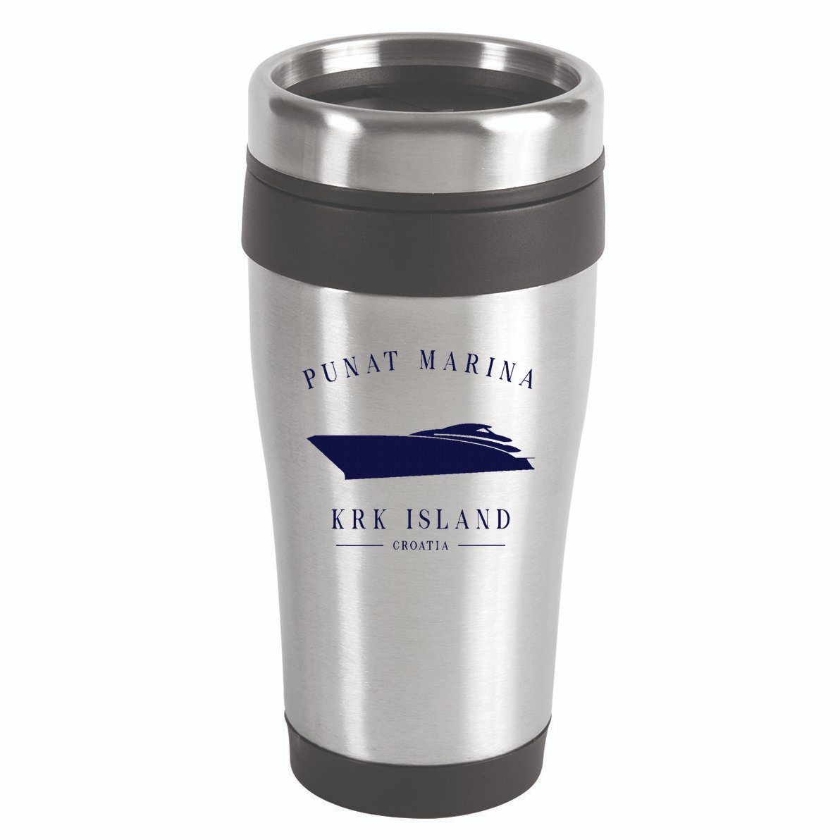 Punat Marina Marina Krk Yacht Club Croatia Motorboat Adria 16oz Travel Tumbler