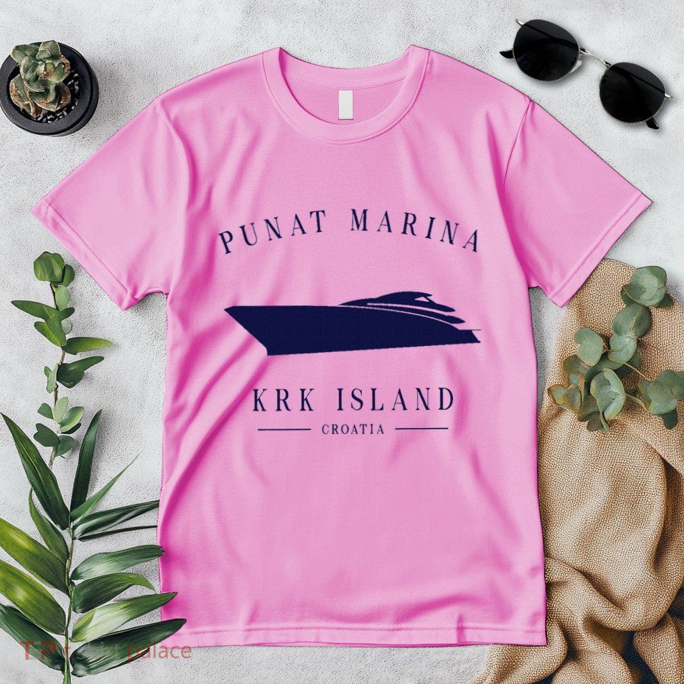Punat Marina Marina Krk Yacht Club Croatia Motorboat Adria Premium T-Shirt