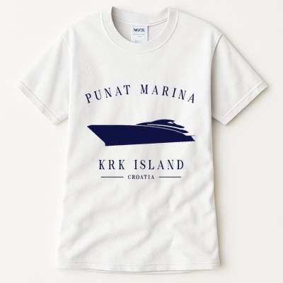 Punat Marina Marina Krk Yacht Club Croatia Motorboat Adria Tall T-Shirt