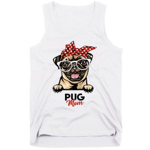 Pug Mom Mothers Day Dog Lovers Gifts For Women Tank Top