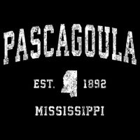 Pascagoula Mississippi Ms Vintage Athletic Sports T-Shirt