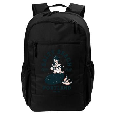 Portland Maine Mermaid Maine Lobster Oyster Mermaids Backpack