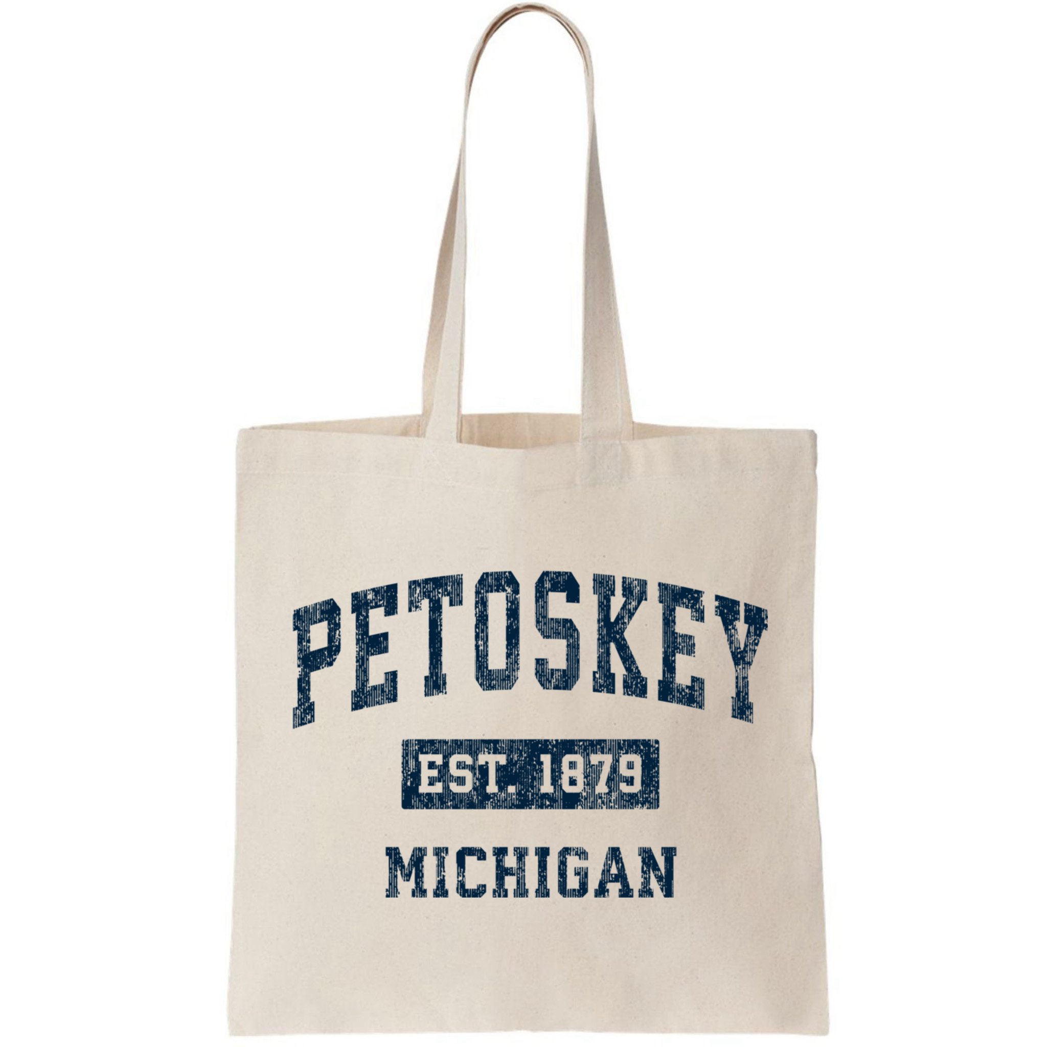 Petoskey Michigan Mi Vintage Sports Bag