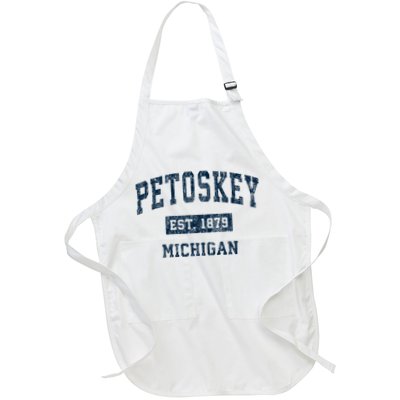 Petoskey Michigan Mi Vintage Sports Apron