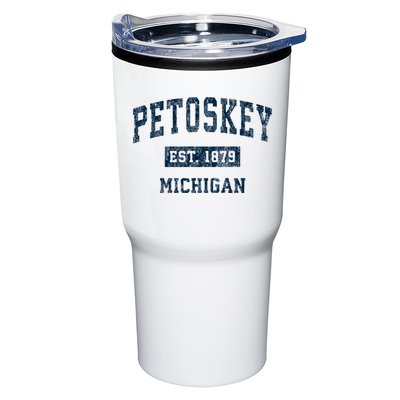 Petoskey Michigan Mi Vintage Sports Tumbler