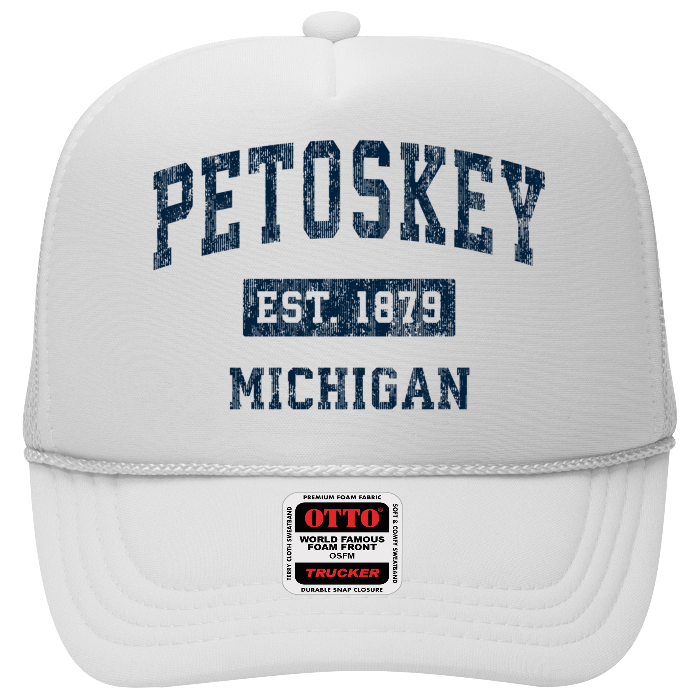 Petoskey Michigan Mi Vintage Sports Hat