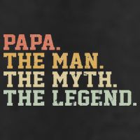 Papa Man Myth Legend For Funny Father Gift Adult Drive Performance Visor