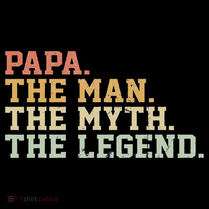 Papa Man Myth Legend For Funny Father Gift Baby Bodysuit