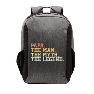 Papa Man Myth Legend For Funny Father Gift Vector Backpack