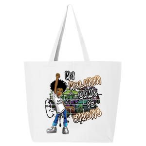 Phenoal My Melanin Game Is Strong Black Magic Gift 25L Jumbo Tote