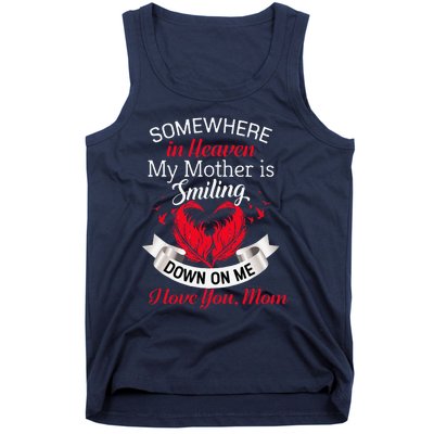 Proud My Mother In Heaven Happy Mother Day Proud Of Mother Tank Top