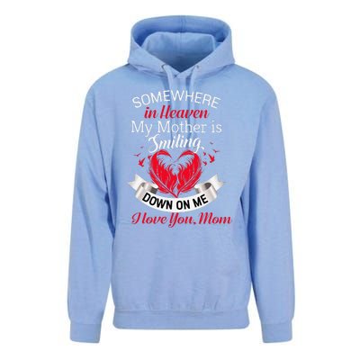 Proud My Mother In Heaven Happy Mother Day Proud Of Mother Unisex Surf Hoodie