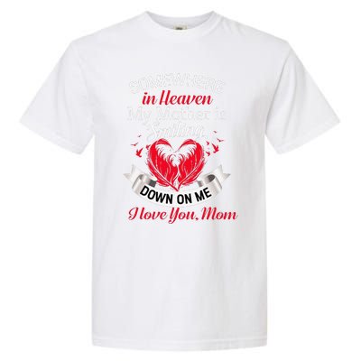 Proud My Mother In Heaven Happy Mother Day Proud Of Mother Garment-Dyed Heavyweight T-Shirt