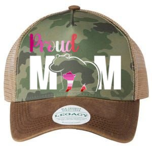 Proud Mom Mothers Day Lesbian Mom Lgbt Mama Bear Hug Love Gift Legacy Tie Dye Trucker Hat