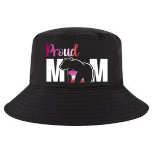 Proud Mom Mothers Day Lesbian Mom Lgbt Mama Bear Hug Love Gift Cool Comfort Performance Bucket Hat