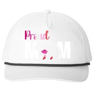 Proud Mom Mothers Day Lesbian Mom Lgbt Mama Bear Hug Love Gift Snapback Five-Panel Rope Hat