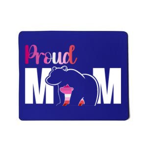 Proud Mom Mothers Day Lesbian Mom Lgbt Mama Bear Hug Love Gift Mousepad