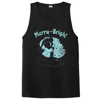 Precious Mots Merry And Bright Christmas Tree Cool Gift PosiCharge Competitor Tank