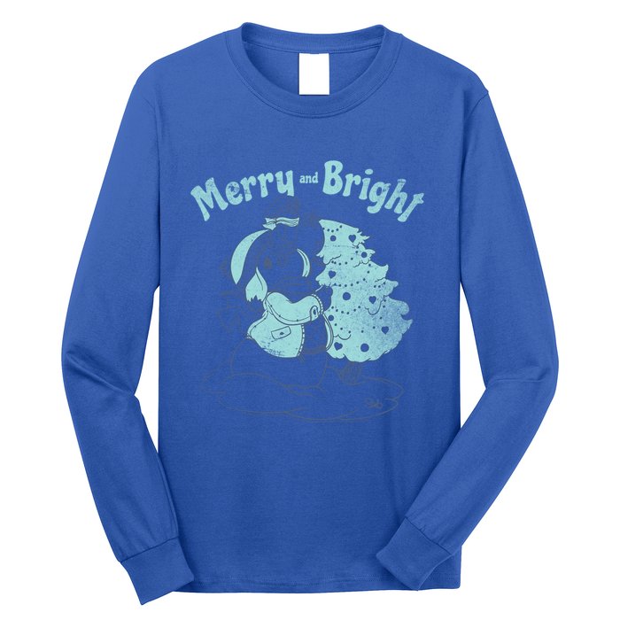 Precious Mots Merry And Bright Christmas Tree Cool Gift Long Sleeve Shirt