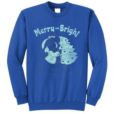 Precious Mots Merry And Bright Christmas Tree Cool Gift Sweatshirt