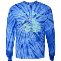 Precious Mots Merry And Bright Christmas Tree Cool Gift Tie-Dye Long Sleeve Shirt