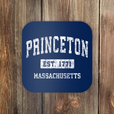 Princeton Massachusetts Ma Vintage Sports Established Design Coaster