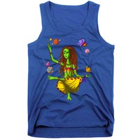 Psychedelic Magic Mushroom Alien Yoga Meditation Spiritual Cool Gift Tank Top