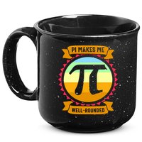 Pie Makes Me Well Rounded Pie Day 3.14 15oz Campfire Ceramic Mug