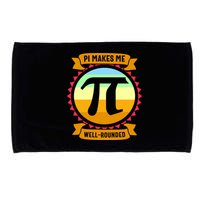Pie Makes Me Well Rounded Pie Day 3.14 Microfiber Hand Towel