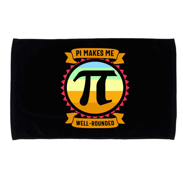 Pie Makes Me Well Rounded Pie Day 3.14 Microfiber Hand Towel