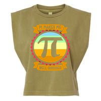 Pie Makes Me Well Rounded Pie Day 3.14 Garment-Dyed Women's Muscle Tee