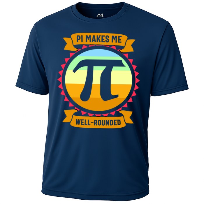 Pie Makes Me Well Rounded Pie Day 3.14 Performance Shirt