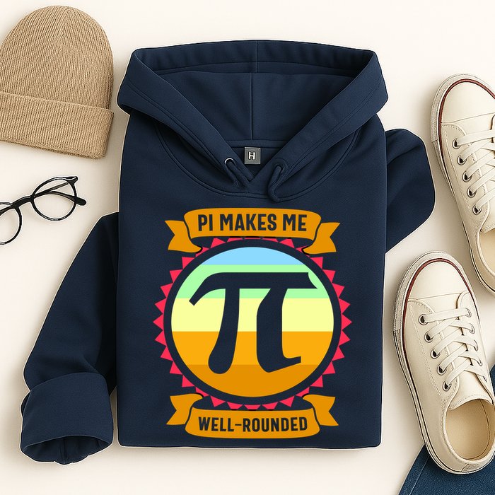 Pie Makes Me Well Rounded Pie Day 3.14 Hoodie
