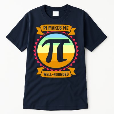 Pie Makes Me Well Rounded Pie Day 3.14 Tall T-Shirt