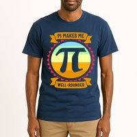 Pie Makes Me Well Rounded Pie Day 3.14 Tall T-Shirt