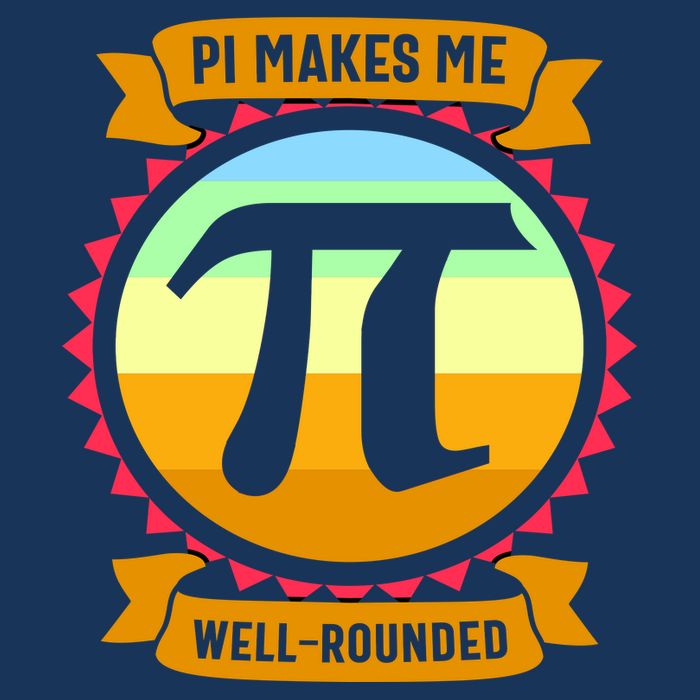 Pie Makes Me Well Rounded Pie Day 3.14 7-Panel Snapback Hat