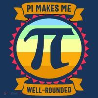 Pie Makes Me Well Rounded Pie Day 3.14 Tall Sweatshirt