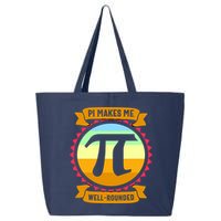 Pie Makes Me Well Rounded Pie Day 3.14 25L Jumbo Tote
