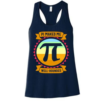 Pie Makes Me Well Rounded Pie Day 3.14 Womens Tank Top