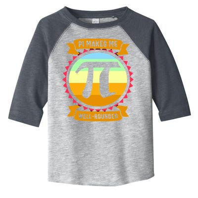 Pie Makes Me Well Rounded Pie Day 3.14 Toddler Fine Jersey T-Shirt