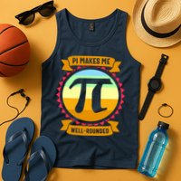 Pie Makes Me Well Rounded Pie Day 3.14 Tank Top