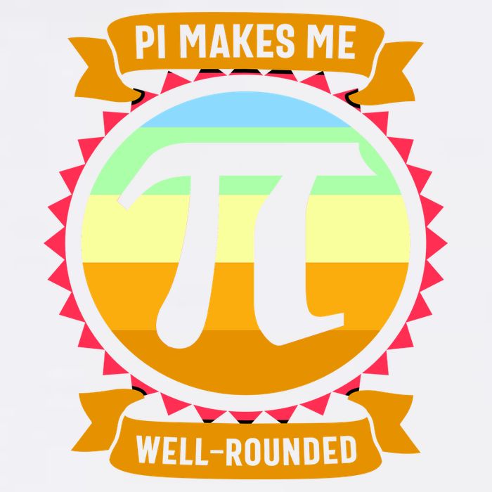 Pie Makes Me Well Rounded Pie Day 3.14 Garment-Dyed Sweatshirt
