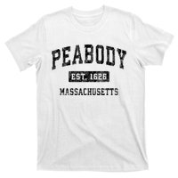 Peabody Massachusetts Ma Vintage Established Sports Design T-Shirt