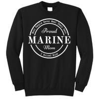 Proud Marine Mom Great Gift Sweatshirt