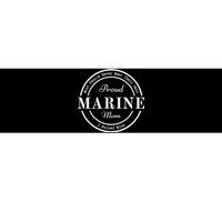 Proud Marine Mom Great Gift Bumper Sticker