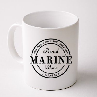 Proud Marine Mom Great Gift Coffee Mug