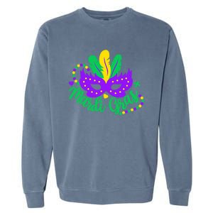 Princess Masquerade Mask Mardi Gras Cute Gift Garment-Dyed Sweatshirt