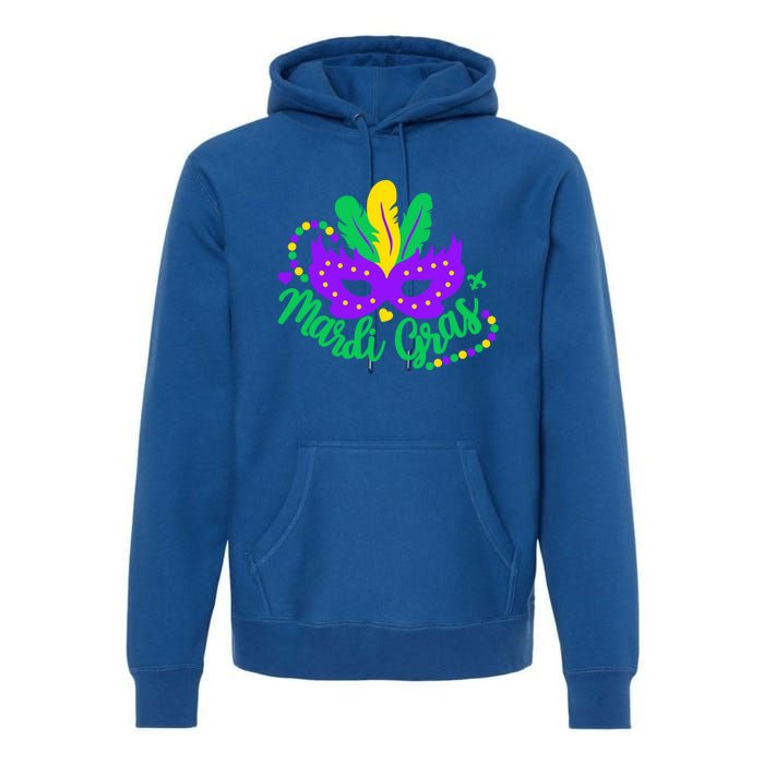 Princess Masquerade Mask Mardi Gras Cute Gift Premium Hoodie