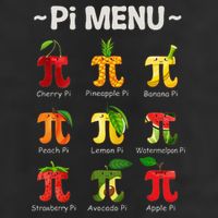 Pie Menu Math Teacher PI Symbol Funny Pi Day Pi 3 Cool Comfort Performance Bucket Hat
